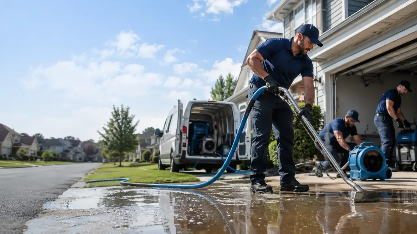 Flood Damage Restoration in Leckrone, PA